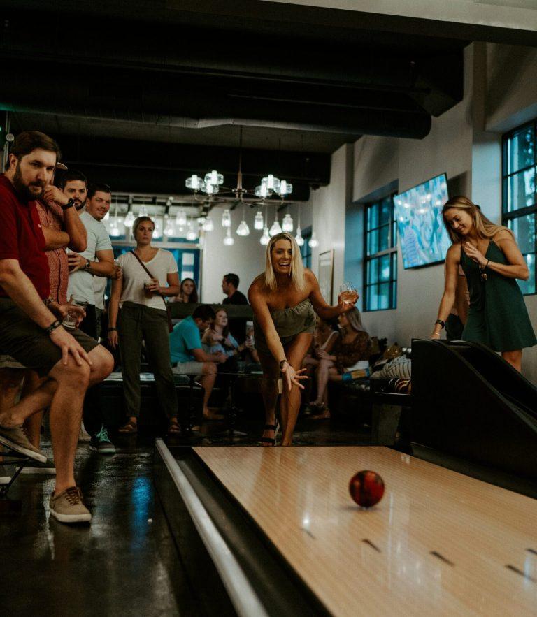 friends bowling