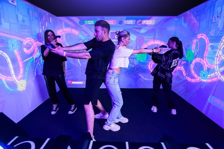 Combat Ops QBIX Laser Tag Axe Throwing Arcade Nerf Hero Zone VR Mini Golf Mini Bowling Laser Maze Dodgeball Fort Wayne 4 768x512